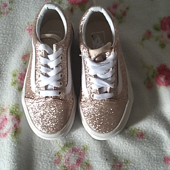 Vans Old School Glitter skateboard shoes